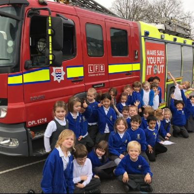 Fire Engine Visit